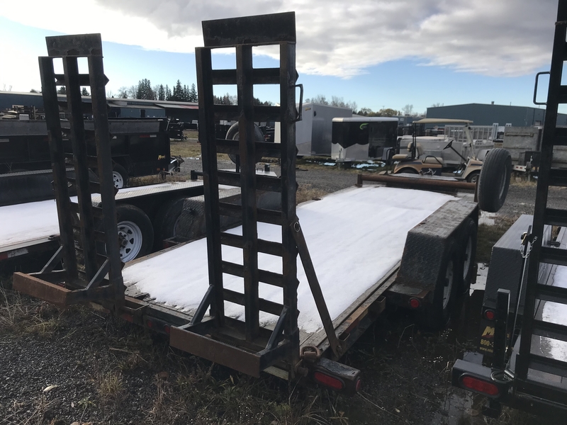 Cargo, Utility Trailers  2018 Miska 7 Ton Lowbed Float Trailer - AS-IS Photo